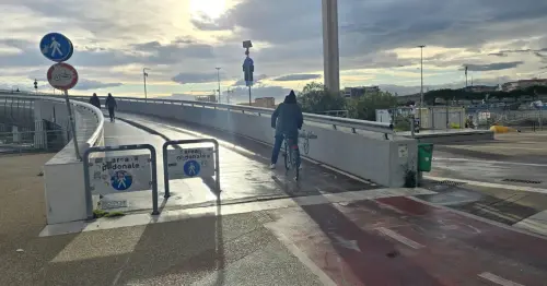 Pescara, riaperto il Ponte del Mare: di nuovo accessibile a pedoni e ciclisti