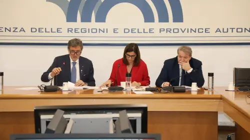 Il presidente dell'Abruzzo Marsilio presiede a Roma la Conferenza delle Regioni su delega di Fedriga